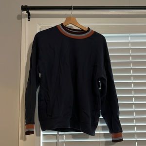 Madewell mockneck sweatshirt